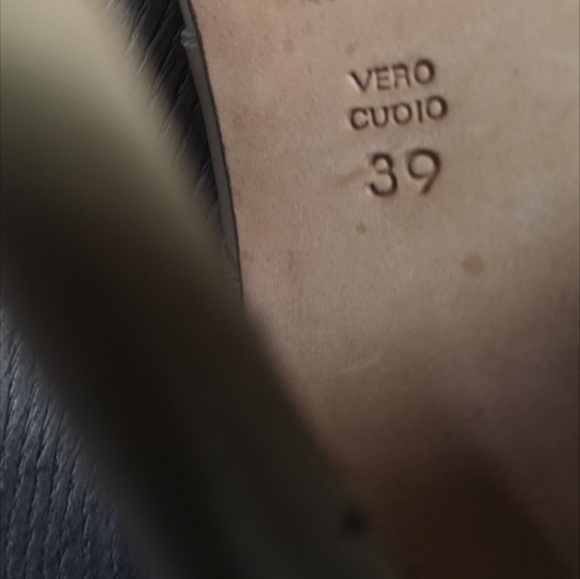 Vintage Jean Michel Cazabat re-owned NUDE lace up platform open toe shoes - Picture 6 of 7